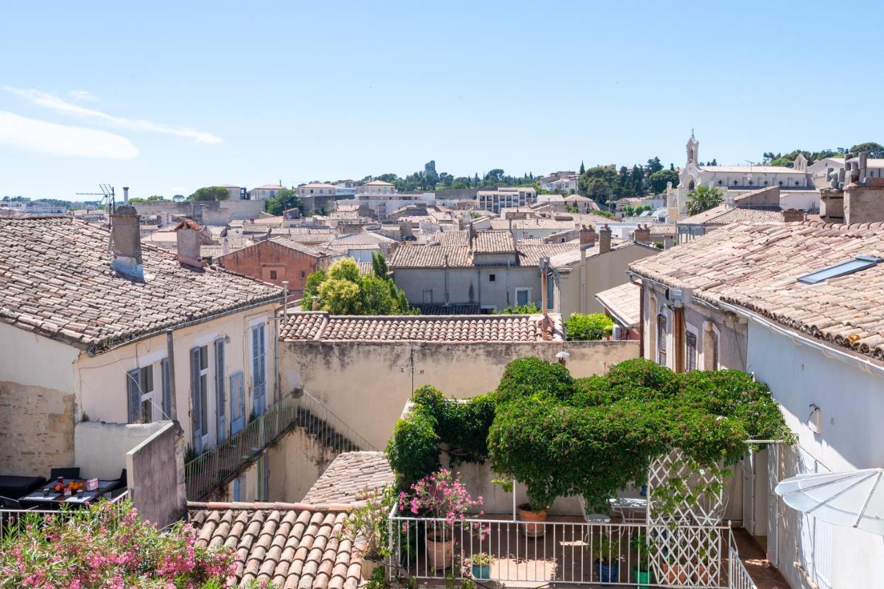 Le Pandora, Proche Tour Magne, Parking Et Terrasse Apartment Nimes Bagian luar foto